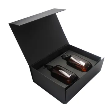 Deluxe Black Collapsible Rigid Gift Box
