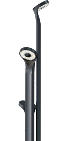 3m LED Mains Garden Light Courtyard Lamp