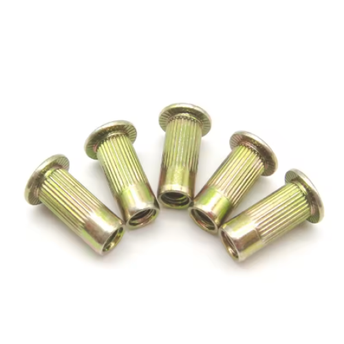 Porcas de rebite de cabeça plana Porca de rebite de cabeça escareada