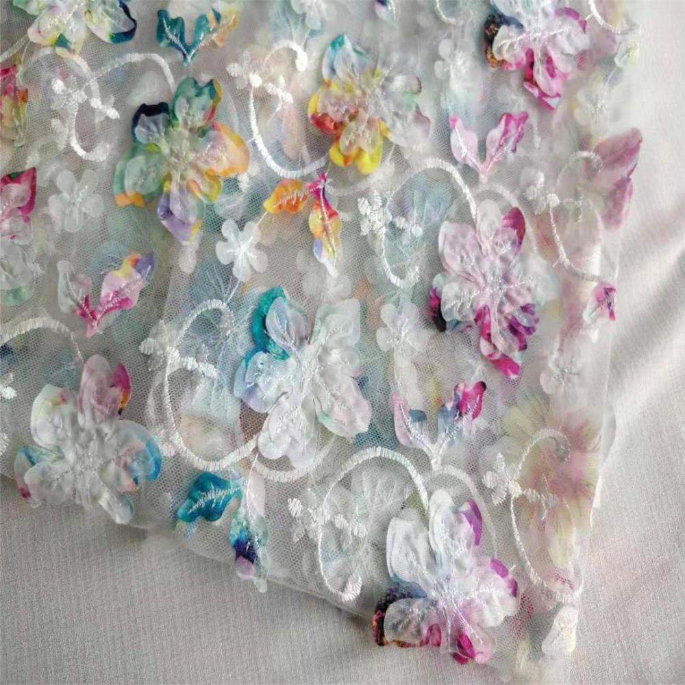 Printed Laser Embroidery Fabric