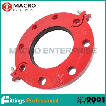 two pieces knock down CL150 grooved flanges