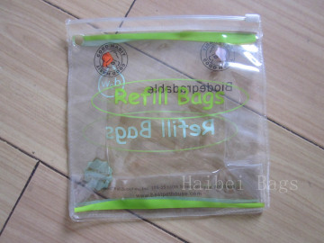 Customized Printing PVC Zip Lock Bag (hbpv-65)
