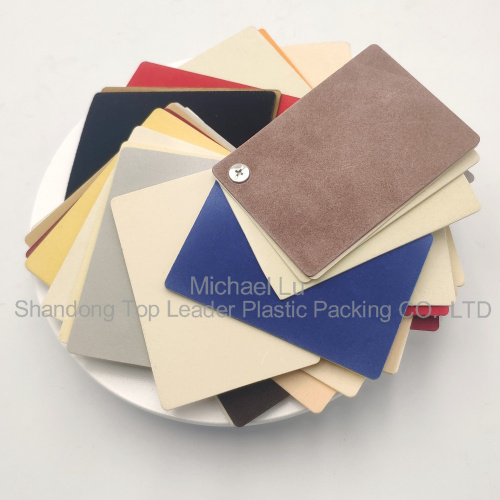 multicolor flocking pvc sheets for high-end packaging