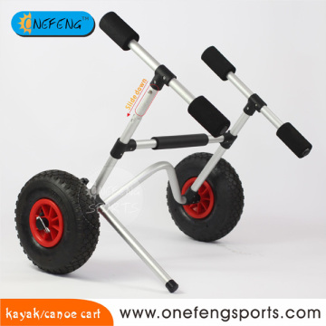 Onefeng silver aluminum folding kayak trolley