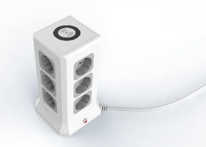 XHome Smart Gadgets BroadLink SP4L Wi-Fi Wall Socket - Alexa Compatible UK Standard