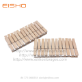 Pinzas de madera de abedul clásicas para el hogar EISHO Clips