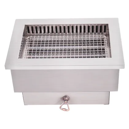 Restaurant commercial electric barbecue net table