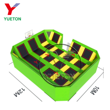 Yueton Play: China's Top Manufacturer of Commercial Bounce Running Trampolines for Indoor Trampoline Parks