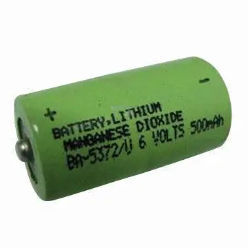 Primary lithium/military battery, BA-5372/U, high energy density