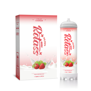 Wholesale 99.95% Purity Strawberry Flavor Cream Chargers - 1364g