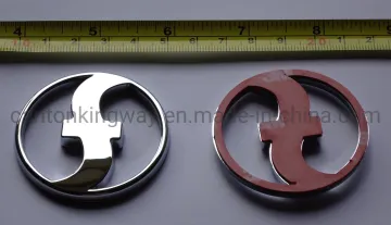 ABS Plastic Chrome Emblem & Company Logo Emblem