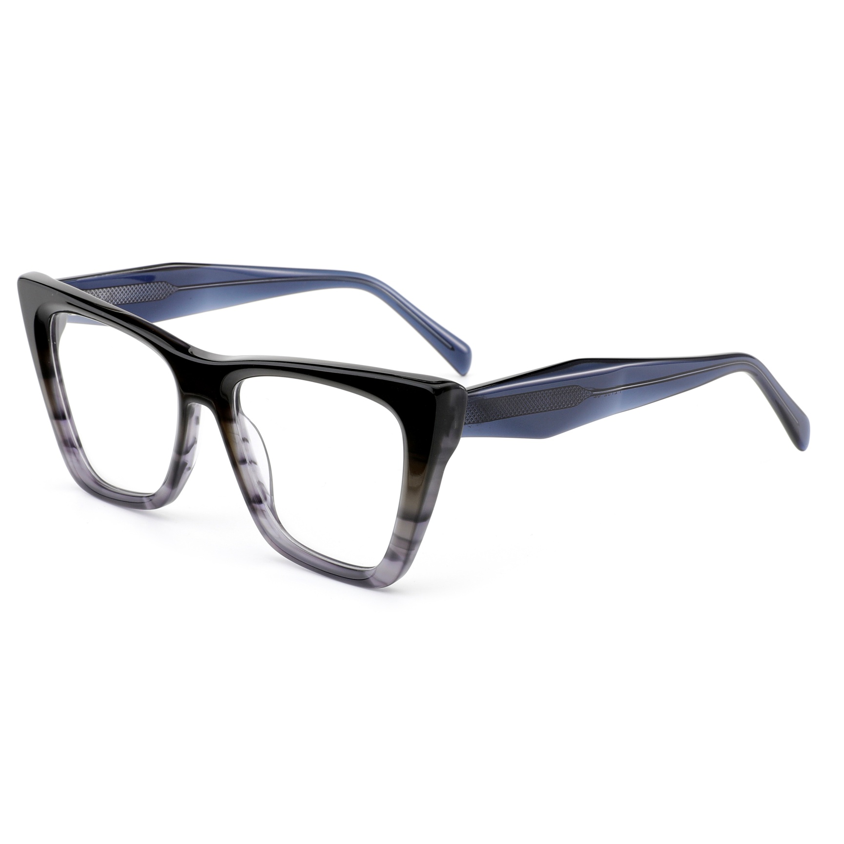 Contemporary Acetate Optical Look