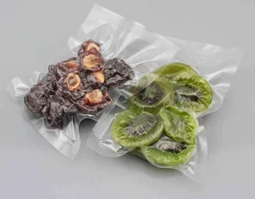 custom embossed vacuum snack bag