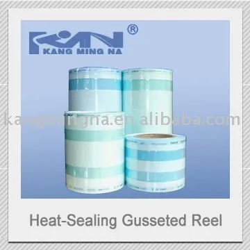 medical sterilization gusseted reel