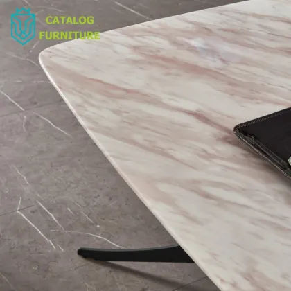 Low price marble dining table marble table marble surface nature dining table