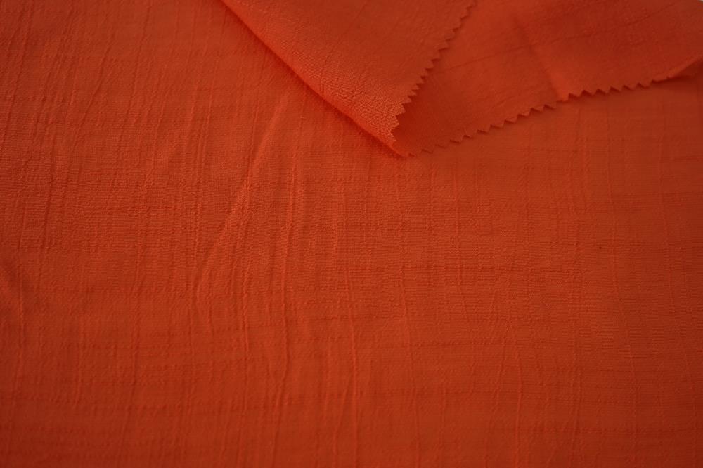 Rayon Polyester Slub Fabric