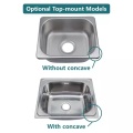 304 Top Mount Pressed Sink