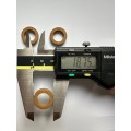 Rulon J ゴールドカラー PTFE ベースの材質ガイド