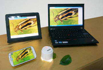 High Speed Cameras Hd720 5.0mp Usb Wifi Microscope For Ipad Android Pc--w5