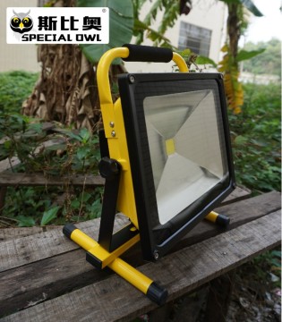 50W COB Super Bright LED Flood Light, Work Light, Rechargeable, Outdoor Portable, Flood/Project Lamp, IP67