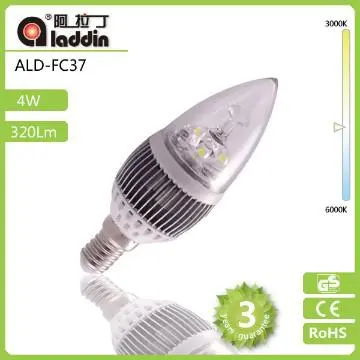 led candle light c35 3x1w E14/E12/E27