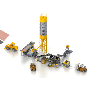 Automatic Block Making Plant: High Performance Hollow Block Machine for Concrete Brick Line