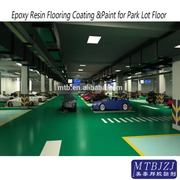 Concrete floor epoxy resin flooring water proof coating for car park