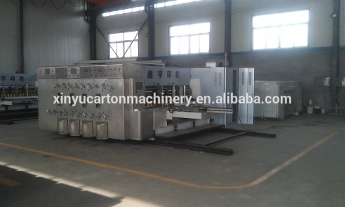 2015 hot sale automatic fully automatic printing slotting and die-cutting machine manufacturer