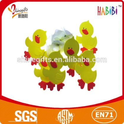 lovely duck bath eva sticker for kids