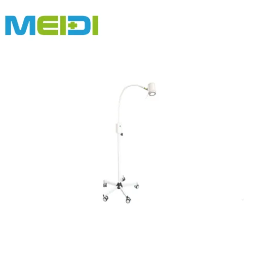 LED examination lamp with castors