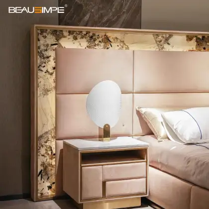 Elegant Luxury Aubade King Queen Size Bed