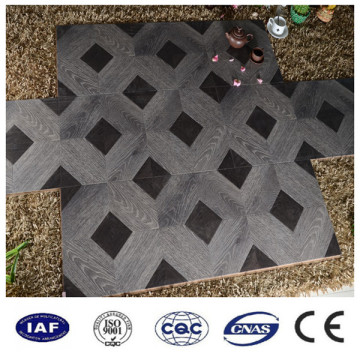 12mm 8mm HDF Laminate Parquet Floor Tiles