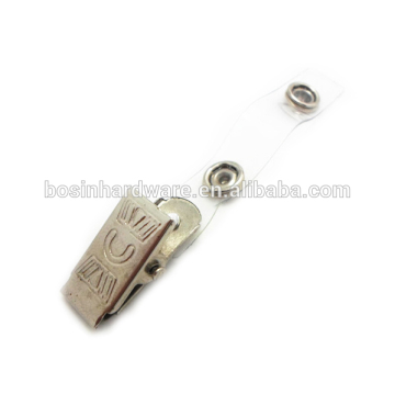 Clip de metal de alta calidad de moda para el titular de la insignia