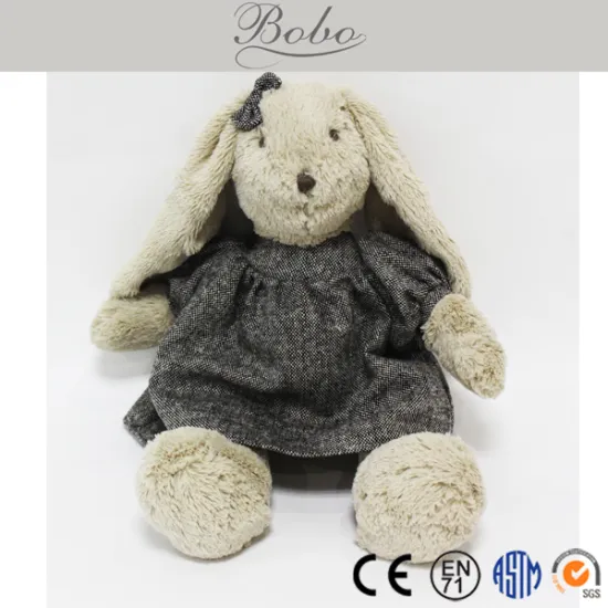 Top Grade Long Hair Dressing Rabbit Toys for Kids