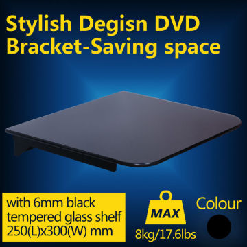 Glass DVD Shelf/DVD Bracket/DVD Holder