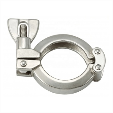 Morsetti in acciaio inossidabile sanitario alimentare SS316L SS304 - 152,4 mm 13SF doppio perno