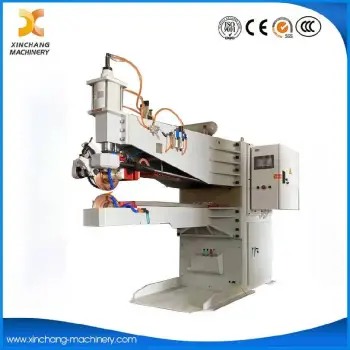 Automatic Straight Longitudinal Seam Welder Welding Machine