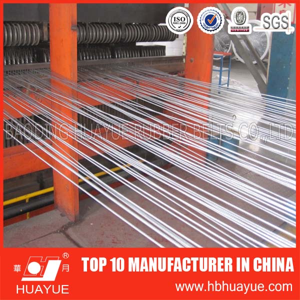 Heavy Duty Long Distance Flat Steel Cord Rubber Conveyor Belt (ST630-5400)