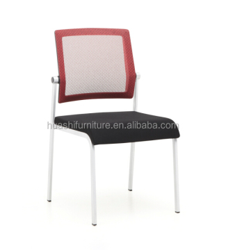 Modern Metal Mesh Fabric Stackable Conference Chair