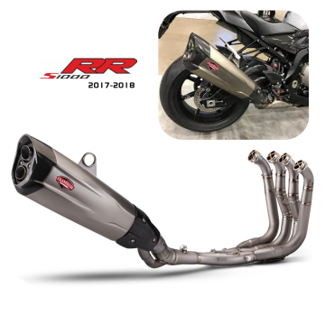 Titanium Alloy Modified Exhaust System for BMW S1000RR/S1000R/S100 RR/R 2017-2018