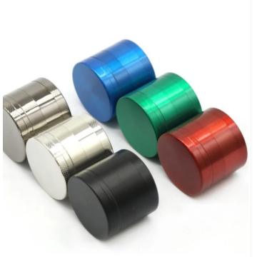 3 Layers Black Zinc Alloy Herb Grinder