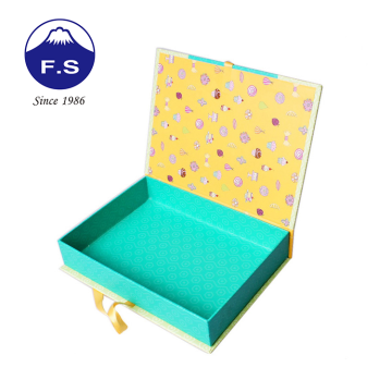 Kotak Kertas Warna Pembungkusan Hadiah Peribadi Eco yang Mesra