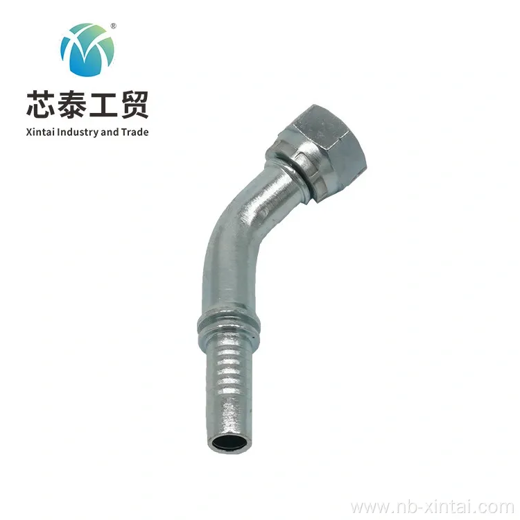 Dk/Dkl Female Metric Multi-Seal Hydraulic Elbow Fitting