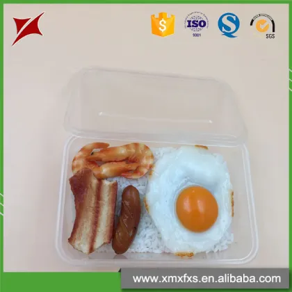 Disposable Rectangle Take Away Food container Bean Sprouts Container