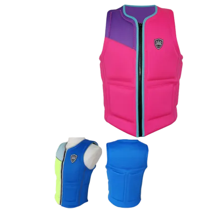 Factory Wholesale Super Stretch Neoprene Buoyancy Protective Undershirts for Swimming and Boating