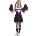 Kids Girls Cheerleading Uniform Suit