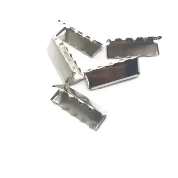 High Quality 25mm Webbing Metal Tail Clip with Tooth Clamp