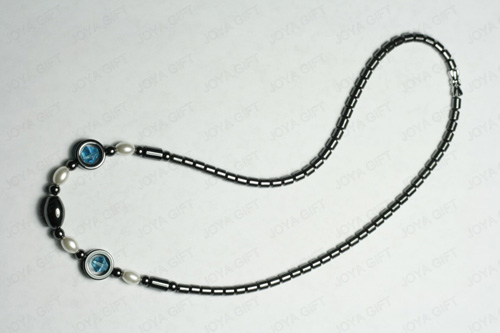 Collier hématite