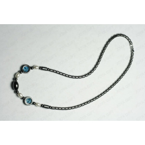 Collier hématite