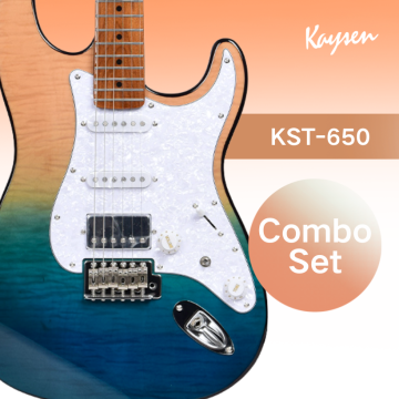 Kaysen High End Electric Guitar with AlnicoV pickup